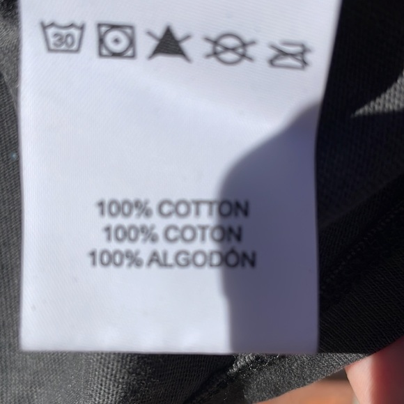 O’Neil Size Medium Gray With Pink Design NWT 100% Cotton - Picture 6 of 6